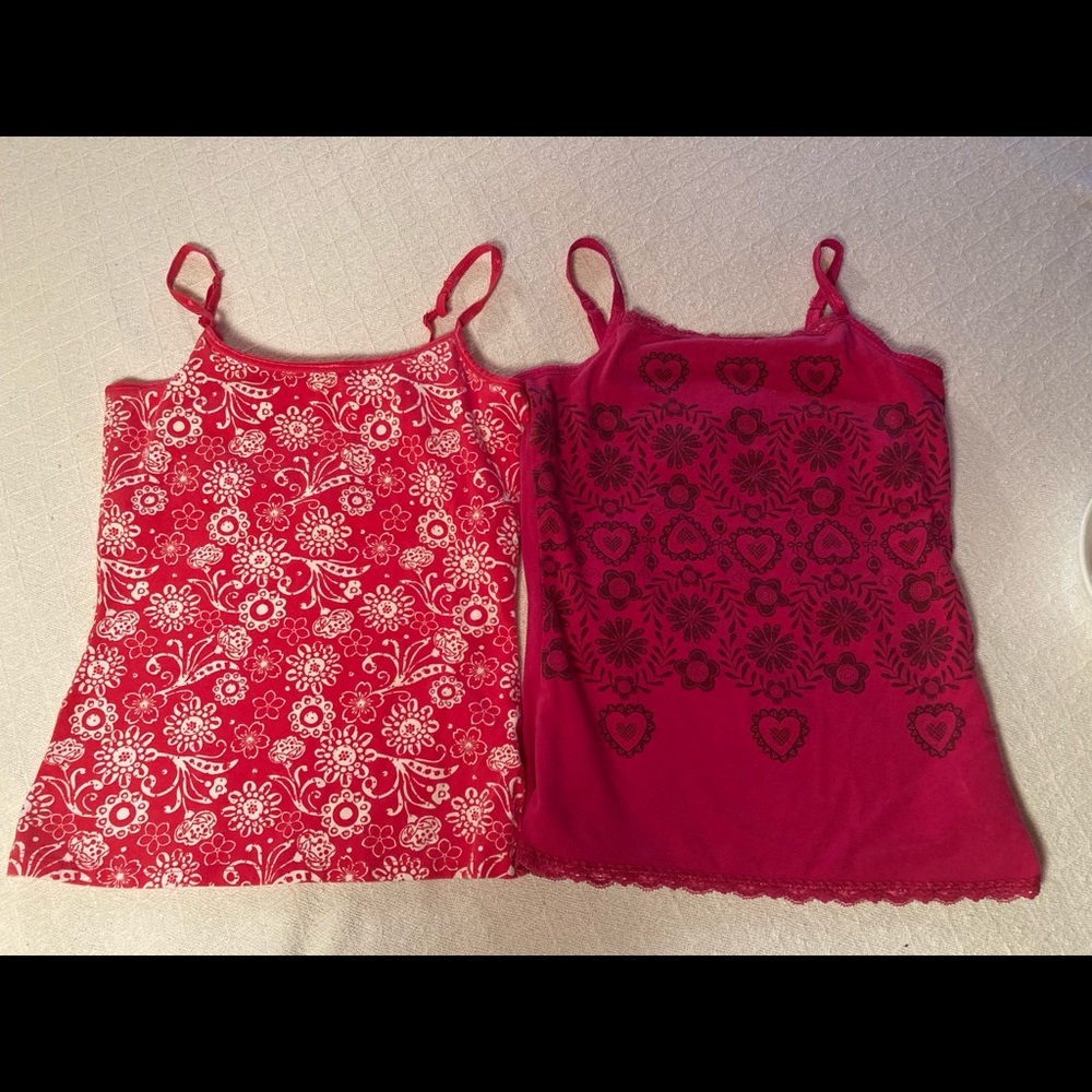 Lot of 2 Girls size 10/12 tank tops